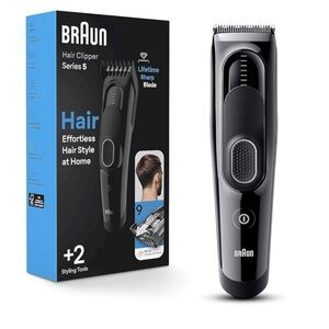 NIB Braun Hair Clippers Series 5 5310, Hair Clippers for Men
